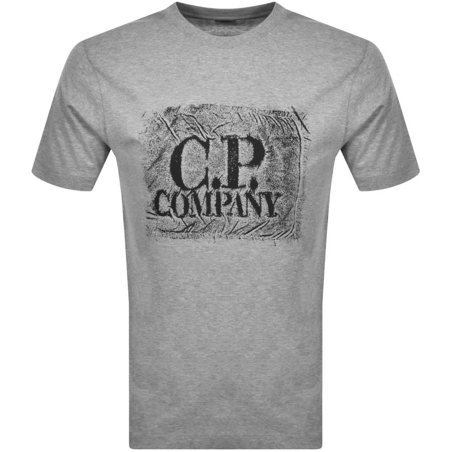 Alternative Image for ProductCP Company Logo T Shirt Grey1